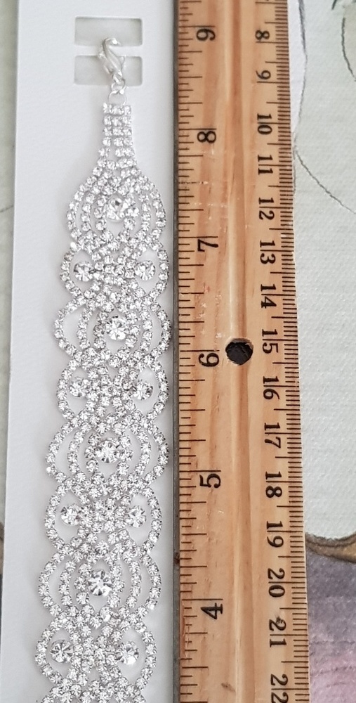 ♥️Silver Rhinestone Bracelet - Picture 6 of 6
